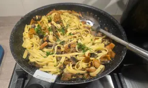 pasta con i funghi
