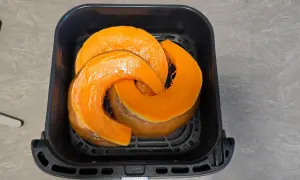 zucca in friggitrice ad aria