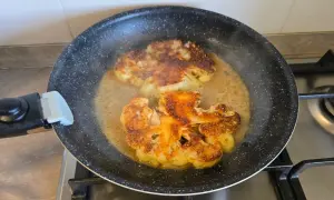 cavolfiore in padella con la salsina